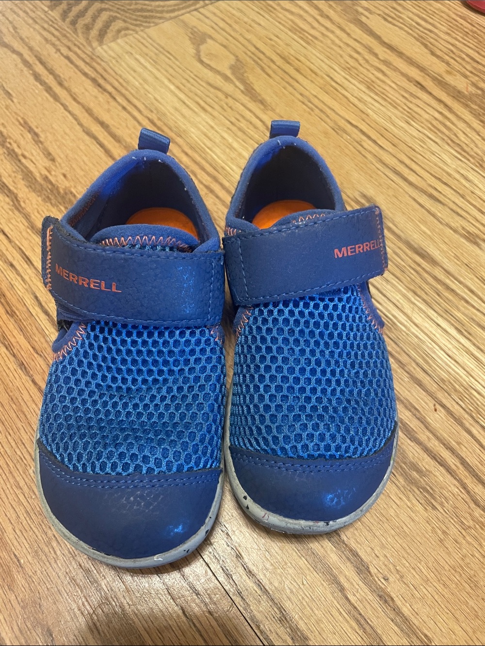 Merrell Kids Royal Blue Bare Steps H2O Sneakers